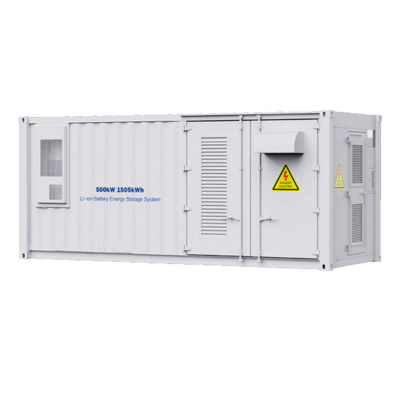 500kW 1505kWh حاوية تخزين طاقة البطارية 280ah الكل في واحد صندوق تخزين الطاقة في الهواء الطلق