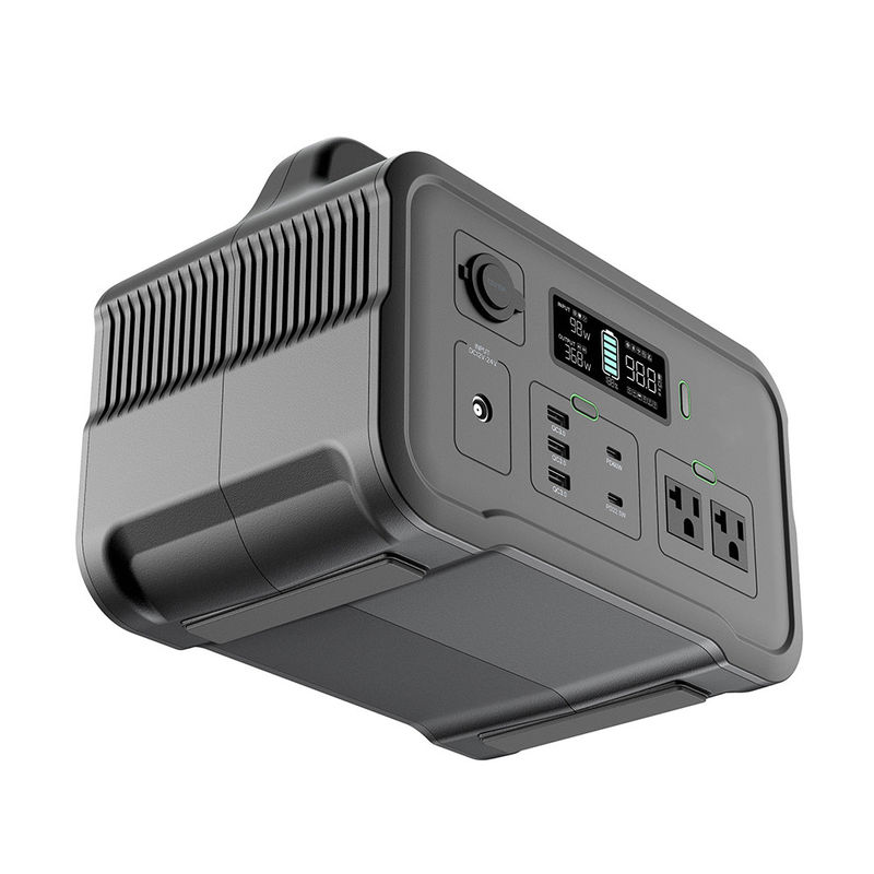 600W محطة طاقة محمولة قابلة لإعادة الشحن Mppt مصدر طاقة محمول مع منفذ تيار متردد