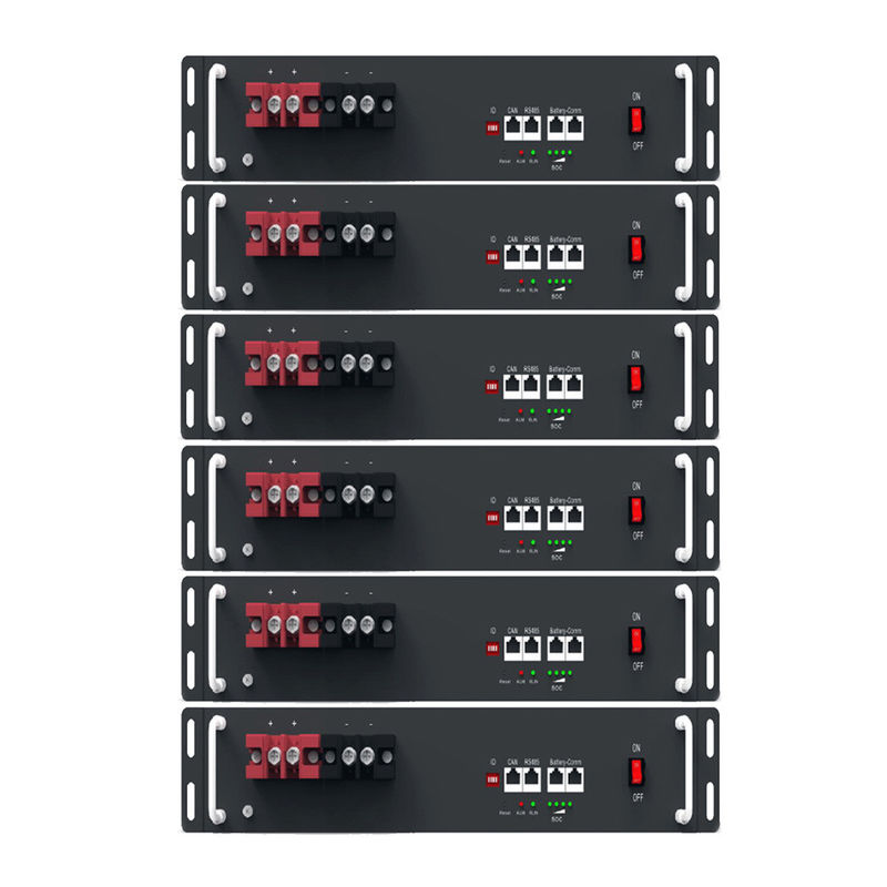 21Kwh Rack Mount Solar Battery Back Up 51.2V 420Ah Lithium Ion LiFePO4 Home Server Rack Battery