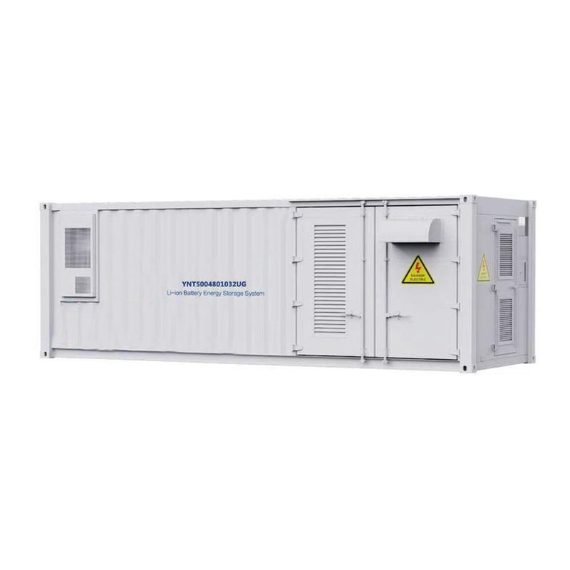 UL 20ft Container ESS Solutions نظام تخزين طاقة الحاوية 51.2v 500kw LiFePo4 شبكة طاقة البطارية