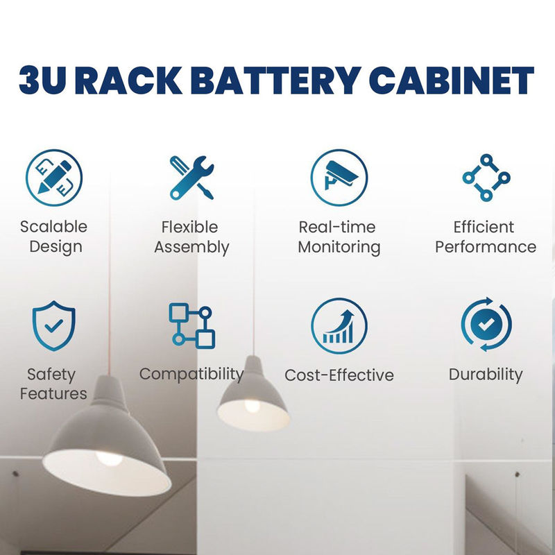 20480Wh 51.2V Lifepo4 Server Rack Battery 400ah بطارية ليثيوم أيون لتخزين الطاقة الشمسية