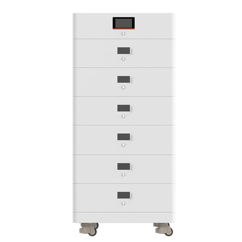 نظام بطارية مقاوم للماء Ip55 قابل للتكديس 21504Wh 51.2V 70ah تخزين طاقة الخلايا الشمسية