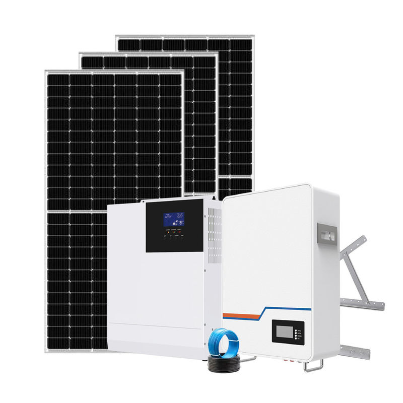 الكل في واحد نظام الطاقة الشمسية السكنية 51.2V 5.1KWh Low Volt Wall Mounted