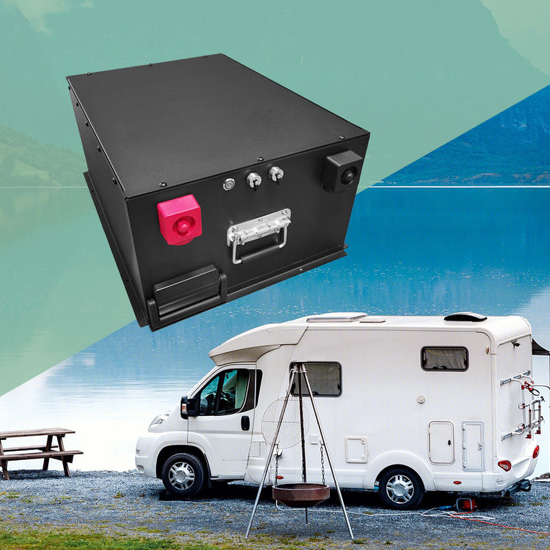 51.2v 56ah بطارية ليثيوم ذات دورة عميقة RV 2.87KWh 3000 دورة RV بطاريات قابلة لإعادة الشحن