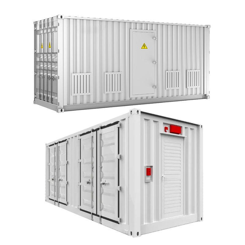 تخزين الطاقة التجاري الصناعي ESS نظام تخزين الطاقة للحاويات المخصص 20ft 500KW
