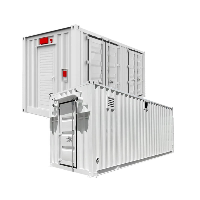 حاويات تخزين الطاقة 20ft بطارية الليثيوم الحديد الفوسفات 500KW نظام الطاقة التخزين
