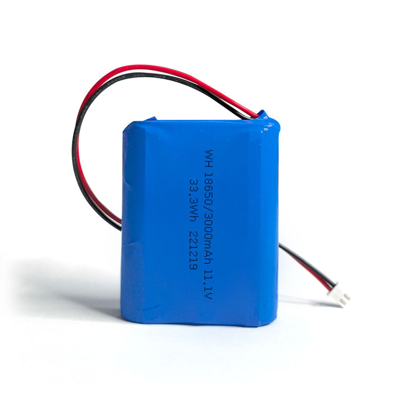 18650 بطارية الليثيوم 3.7v 7.4v 11.1v بطارية الليثيوم 800mah 1200mah 1800mah 2000mah 3000mah