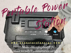 محطة كهرباء محمولة قابلة لإعادة الشحن 3000 واط محطة كهرباء بطارية احتياطية